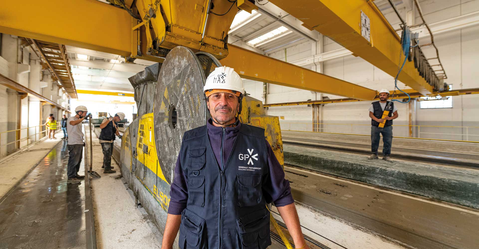 Operaio, Edilizia industrializzata - Tecnologie Generale Prefabbricati